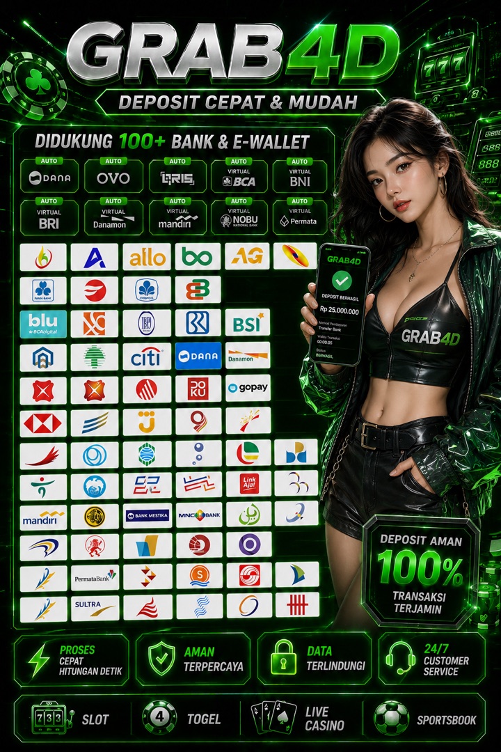 GRAB4D — Situs Togel Online Terpercaya
